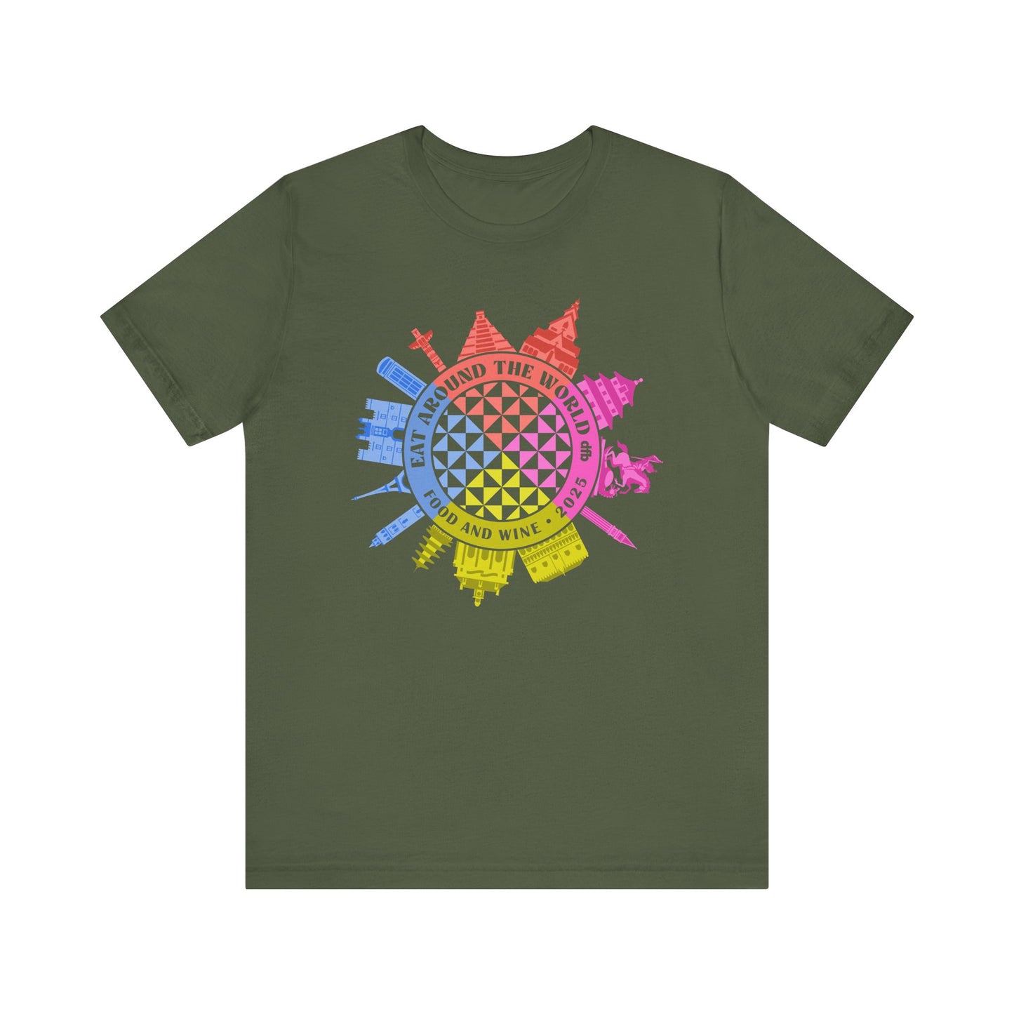 LIMITED EDITION Food & Wine Compass - Adult Tee Shirt