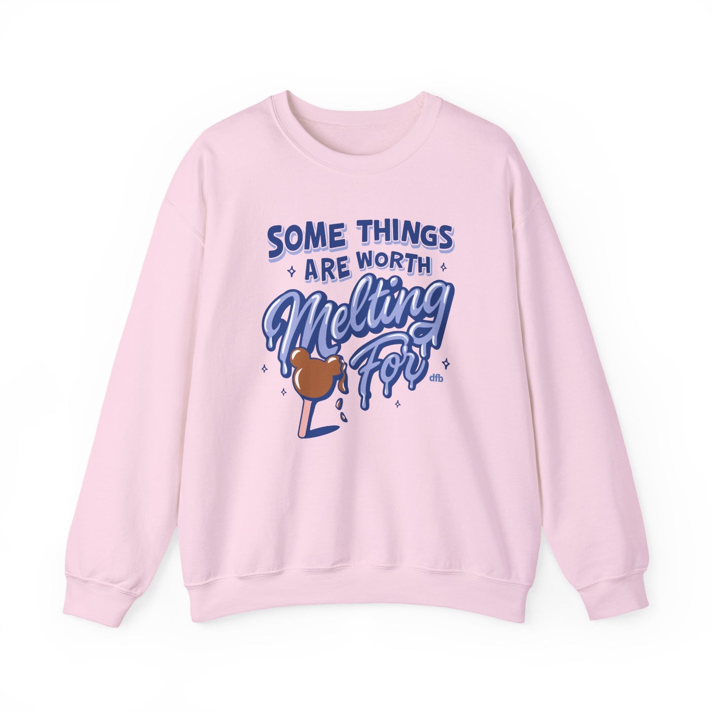 Some Things Are Worth Melting For - Adult Crewneck Sweatshirt