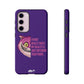 Cheshire Cat Quote - I'm Not Really Crazy Samsung Galaxy & Google Pixel Phone Case