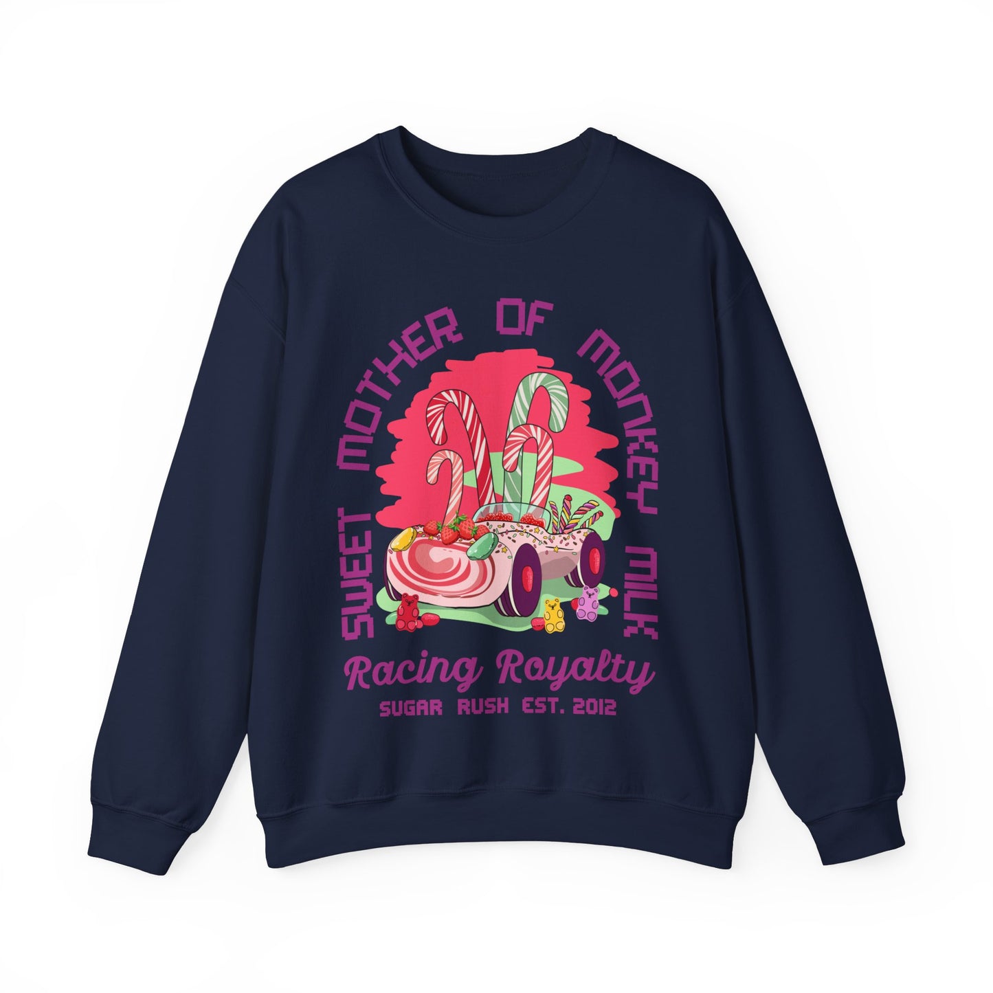 Vanellope von Schweetz - Racing Royalty - Adult Crewneck Sweatshirt