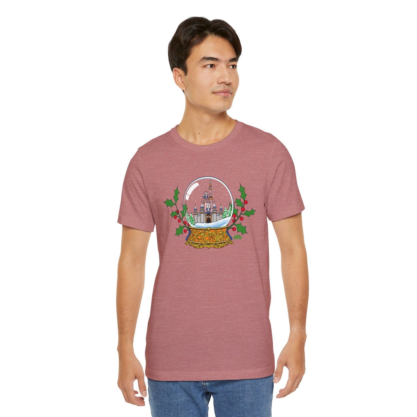 Magic Kingdom Snowglobes - Adult Tee Shirt