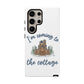 Snowy Cabin Castle I'm Coming to the Cottage - Samsung Galaxy & Google Pixel Phone Case