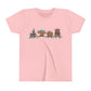 Gingerbread Park Icons - Youth Short Sleeve Tee Shirt