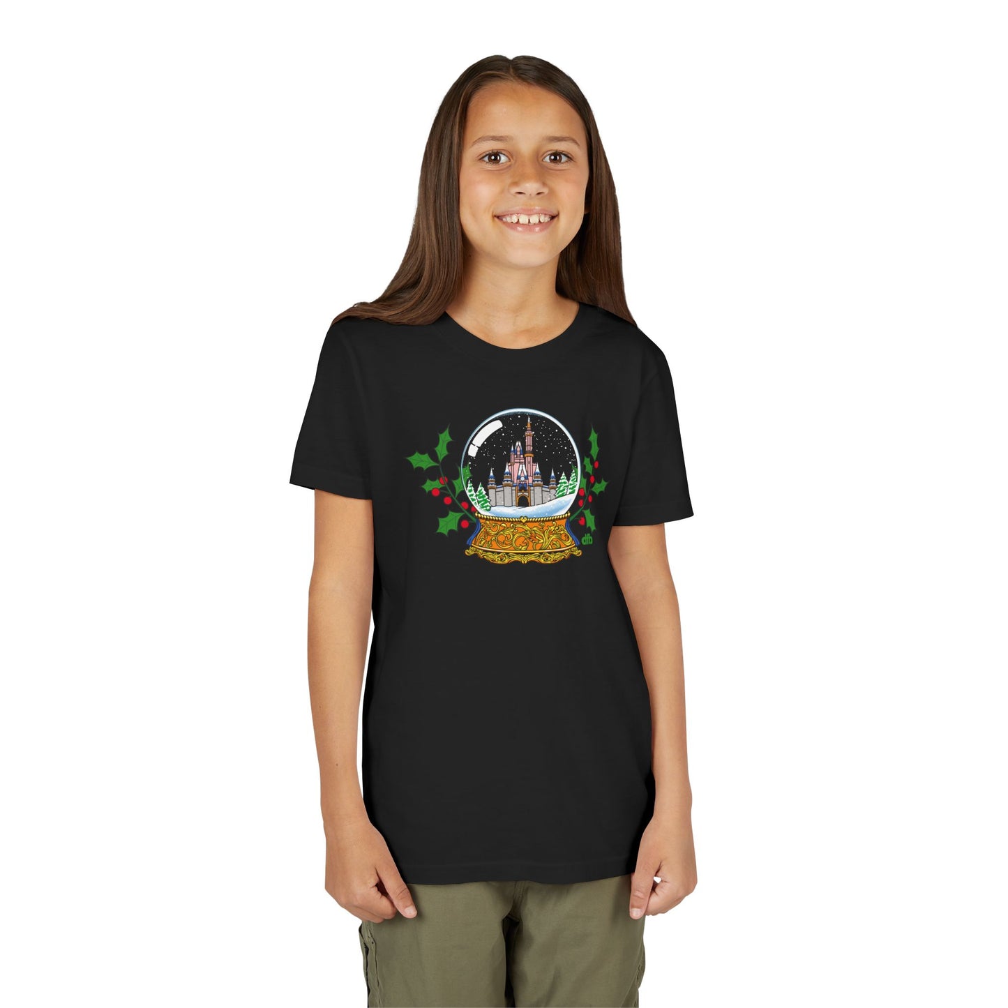 Magic Kingdom Snowglobes -  Kid's Short Sleeve Tee Shirt