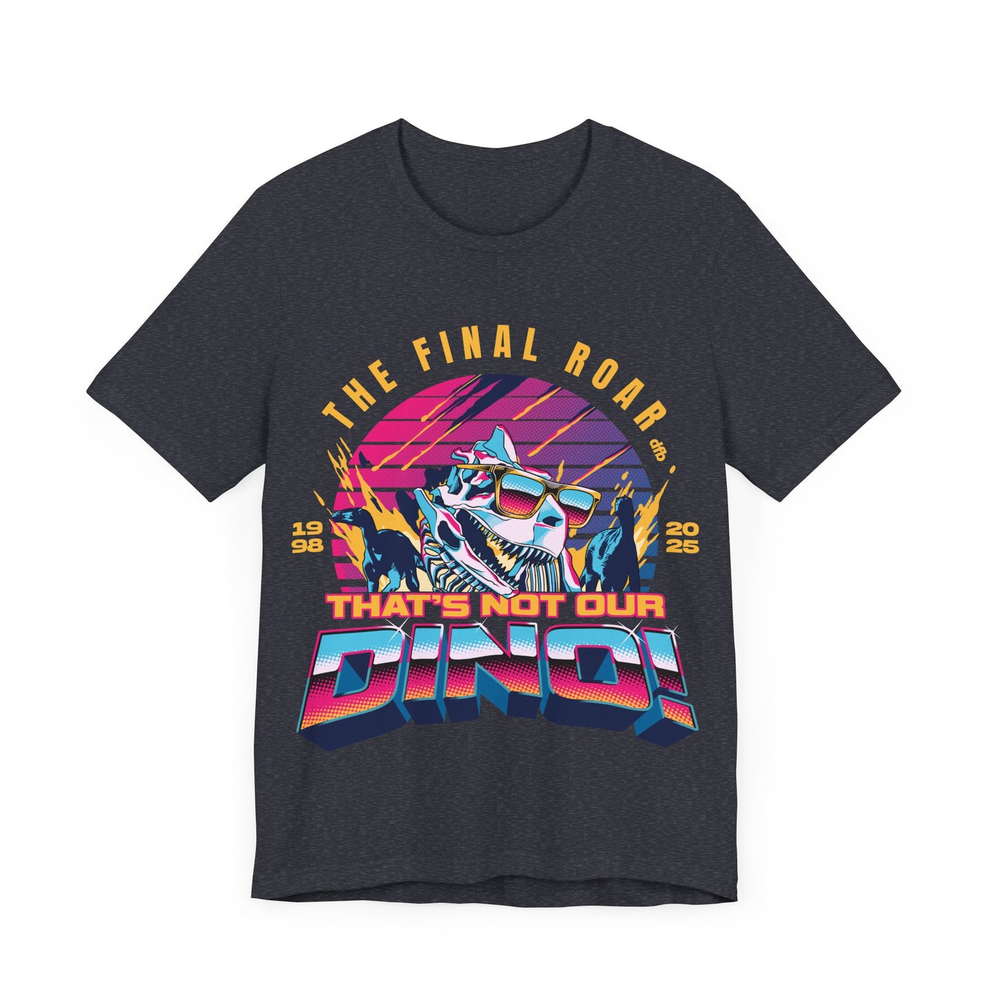 The Final Roar- DINOSAUR - Adult Tee Shirt