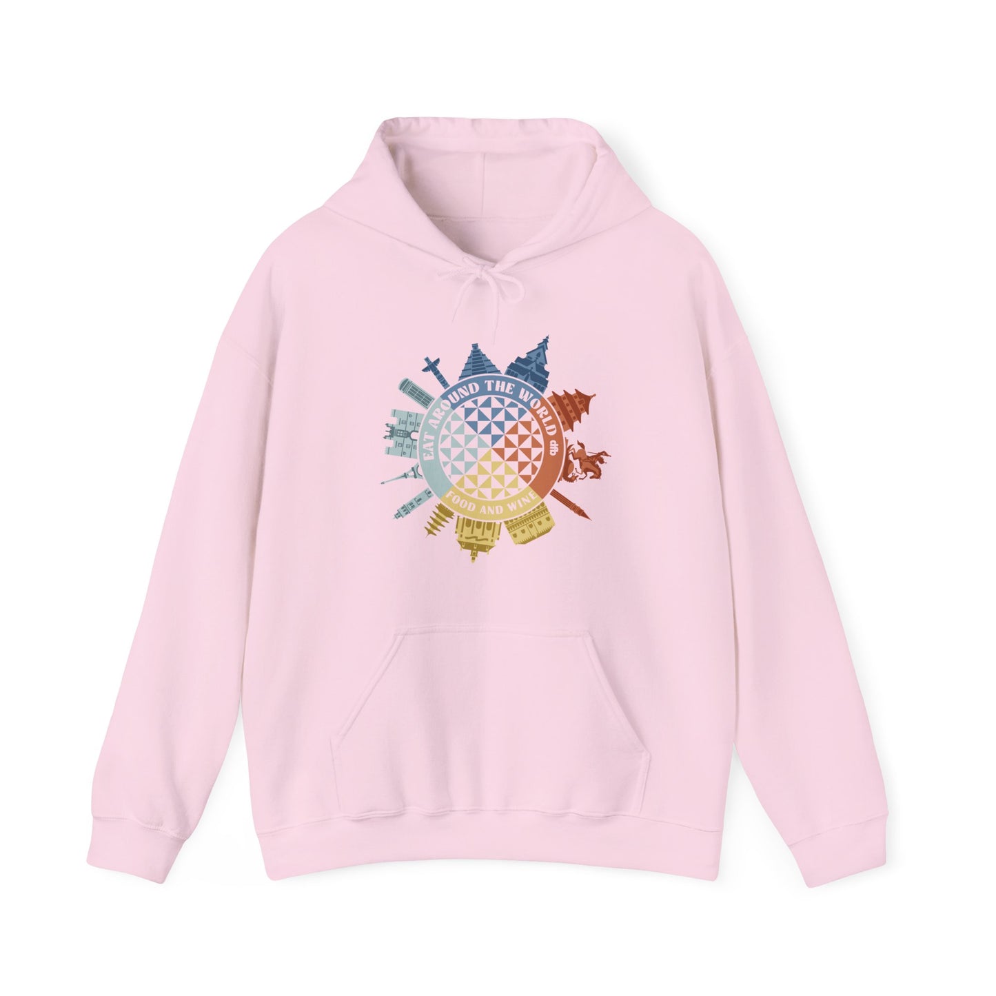 Food & Wine Compass -  Adult Hoodie Sweatshirt