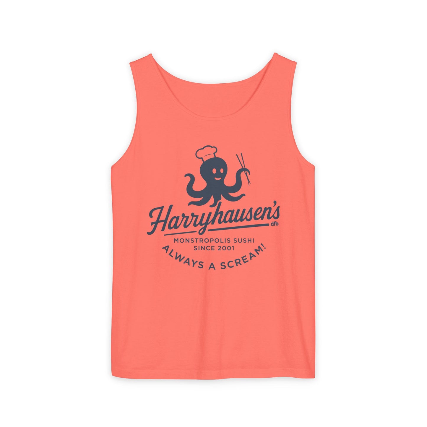Harryhausen's - Unisex Garment-Dyed Tank Top