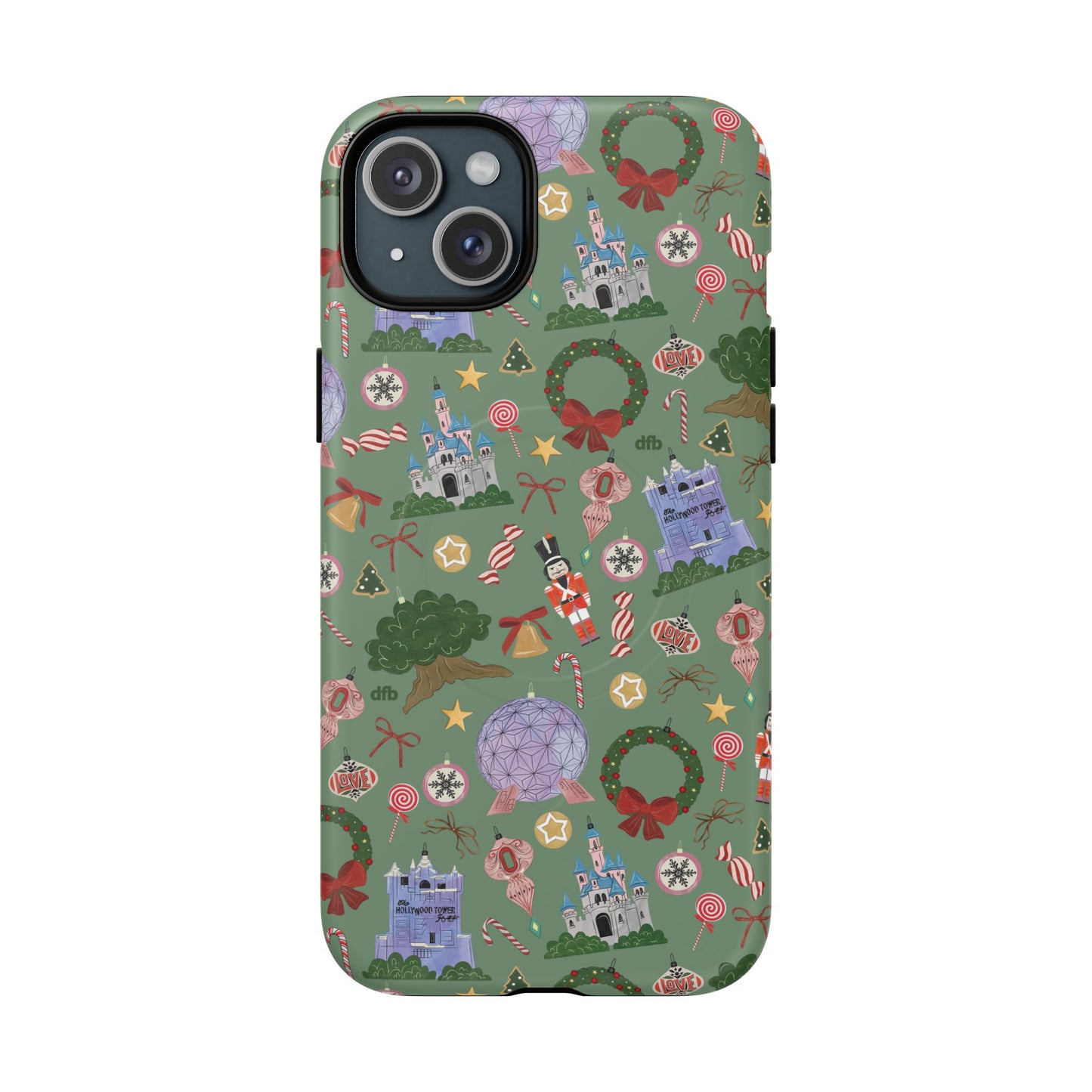 Park Icons Vintage Ornaments - Tough Magnetic iPhone Case