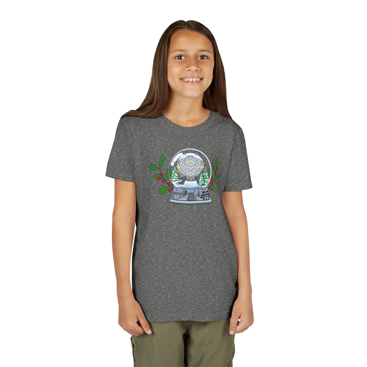 EPCOT Snowglobes -  Kid's Short Sleeve Tee Shirt