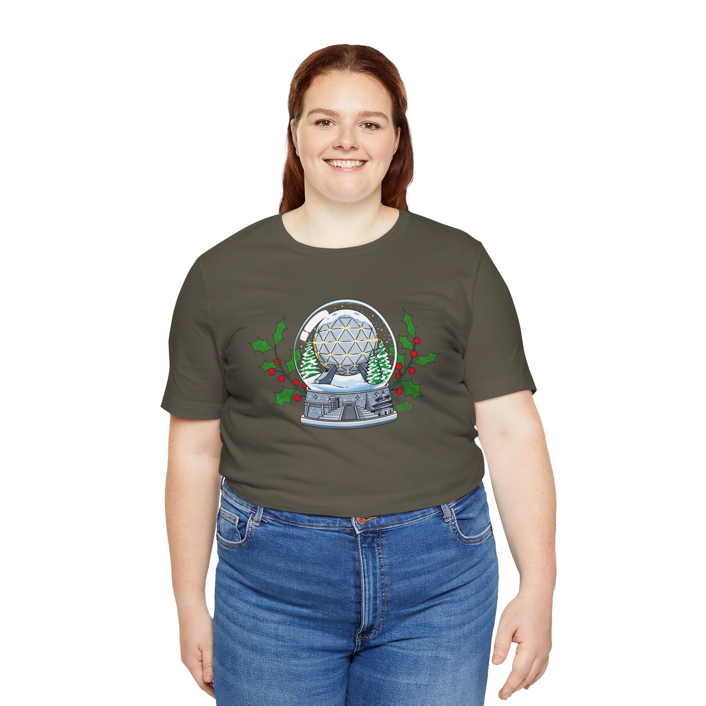 EPCOT Snowglobes - Adult Tee Shirt