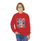 Magic Kingdom Vintage Stamps - Youth Crewneck Sweatshirt