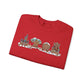 Gingerbread Park Icons - Adult Crewneck Sweatshirt