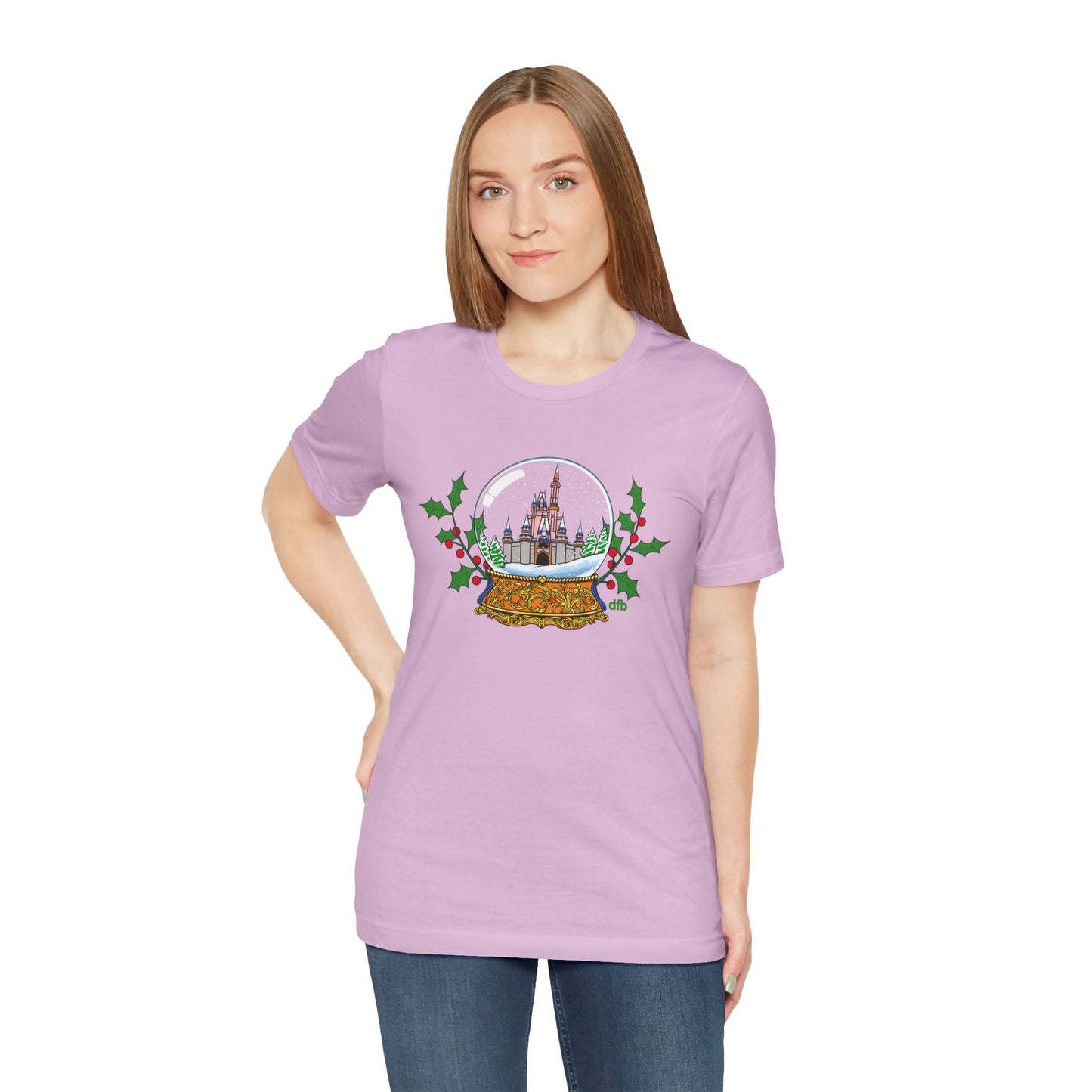 Magic Kingdom Snowglobes - Adult Tee Shirt