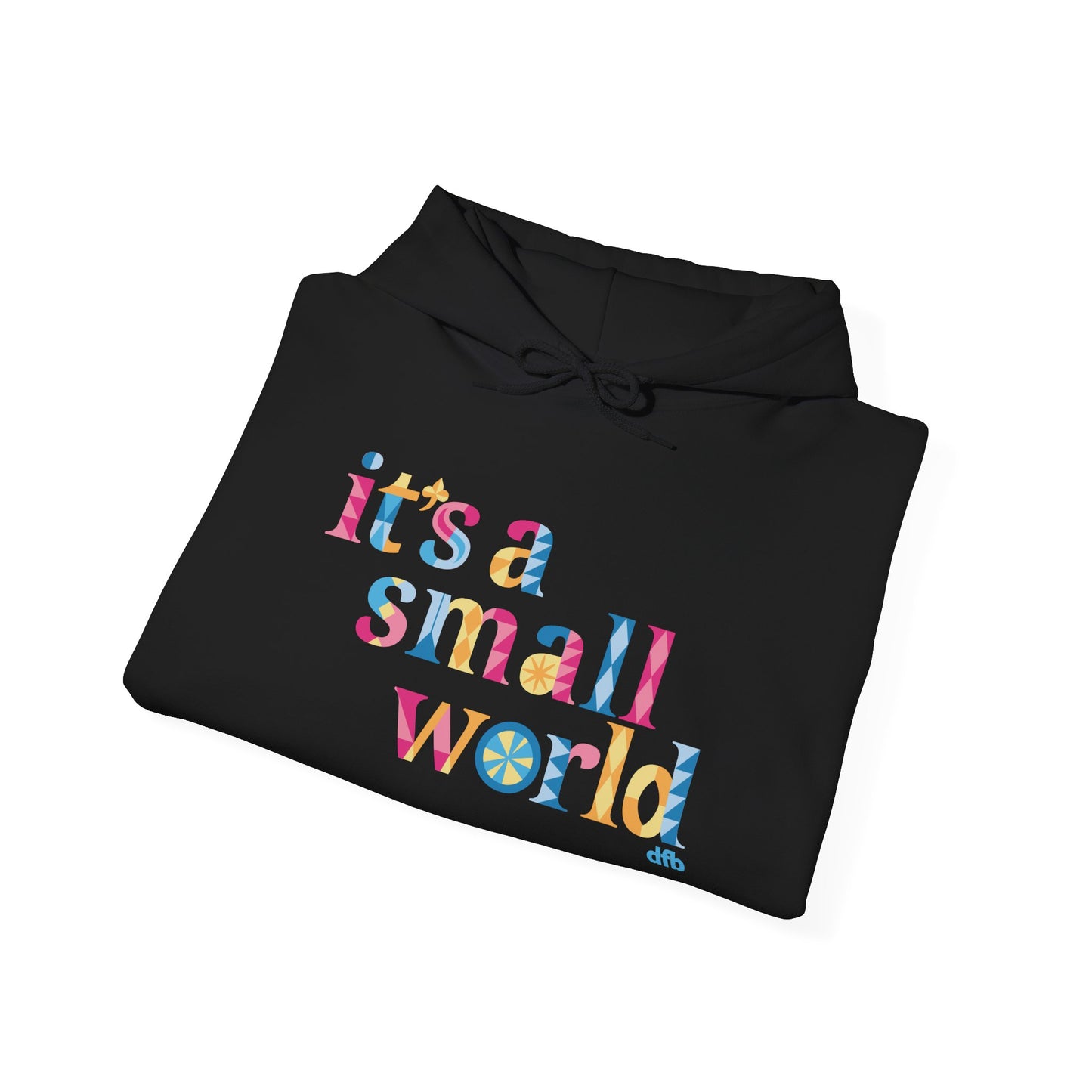 it's a small world -  Adult Hoodie Sweatshirt