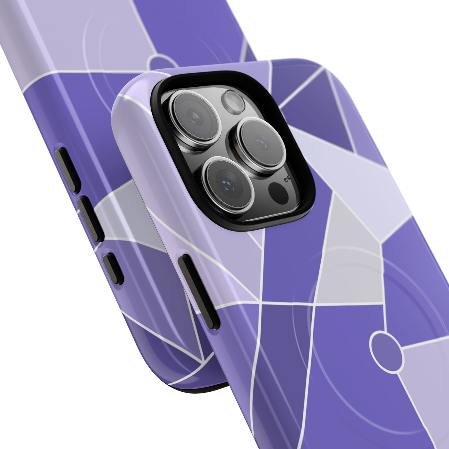 Tomorrowland Purple Wall - Tough Magnetic iPhone Case