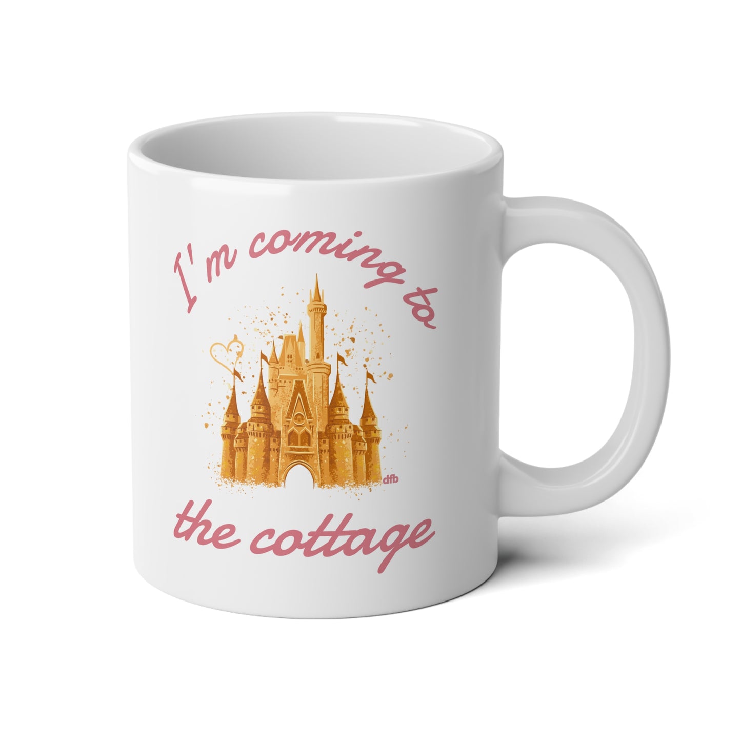 I'm Coming to the Cottage - Jumbo Mug, 20oz