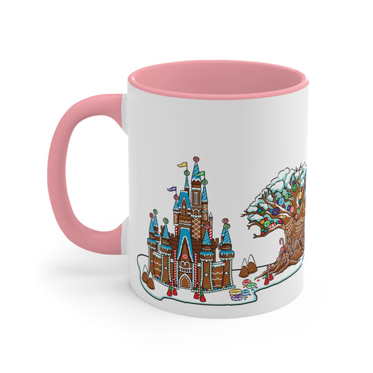 Gingerbread Park Icons - Accent Mugs