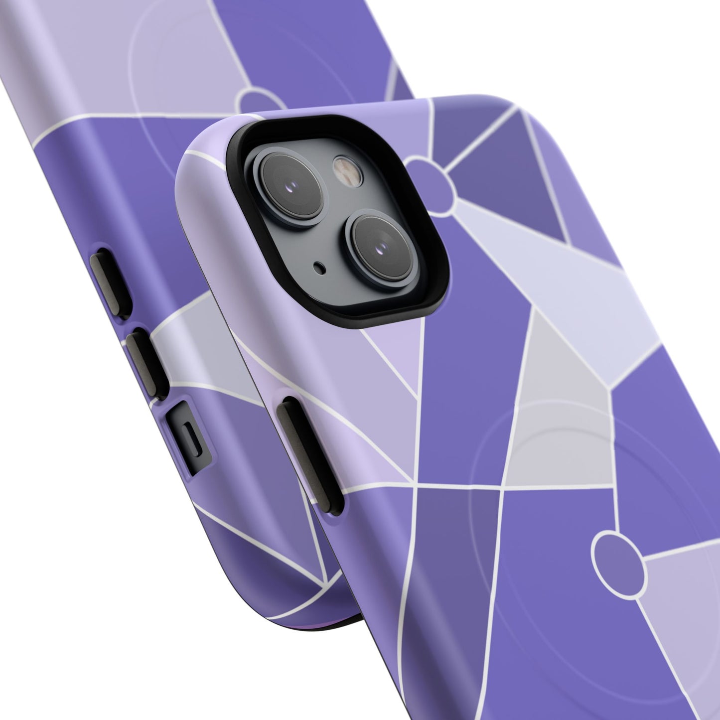 Tomorrowland Purple Wall - Tough Magnetic iPhone Case