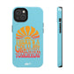 There's A Great Big Beautiful Tomorrow - Apple Phone Case