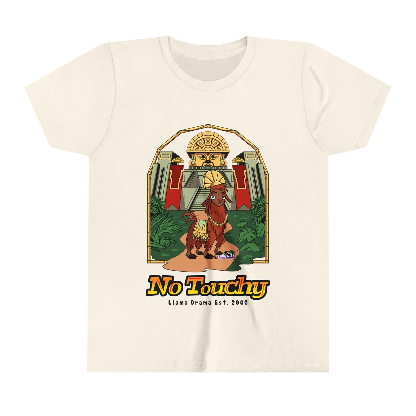 No Touchy - Emperor's New Groove - Youth Short Sleeve Tee Shirt