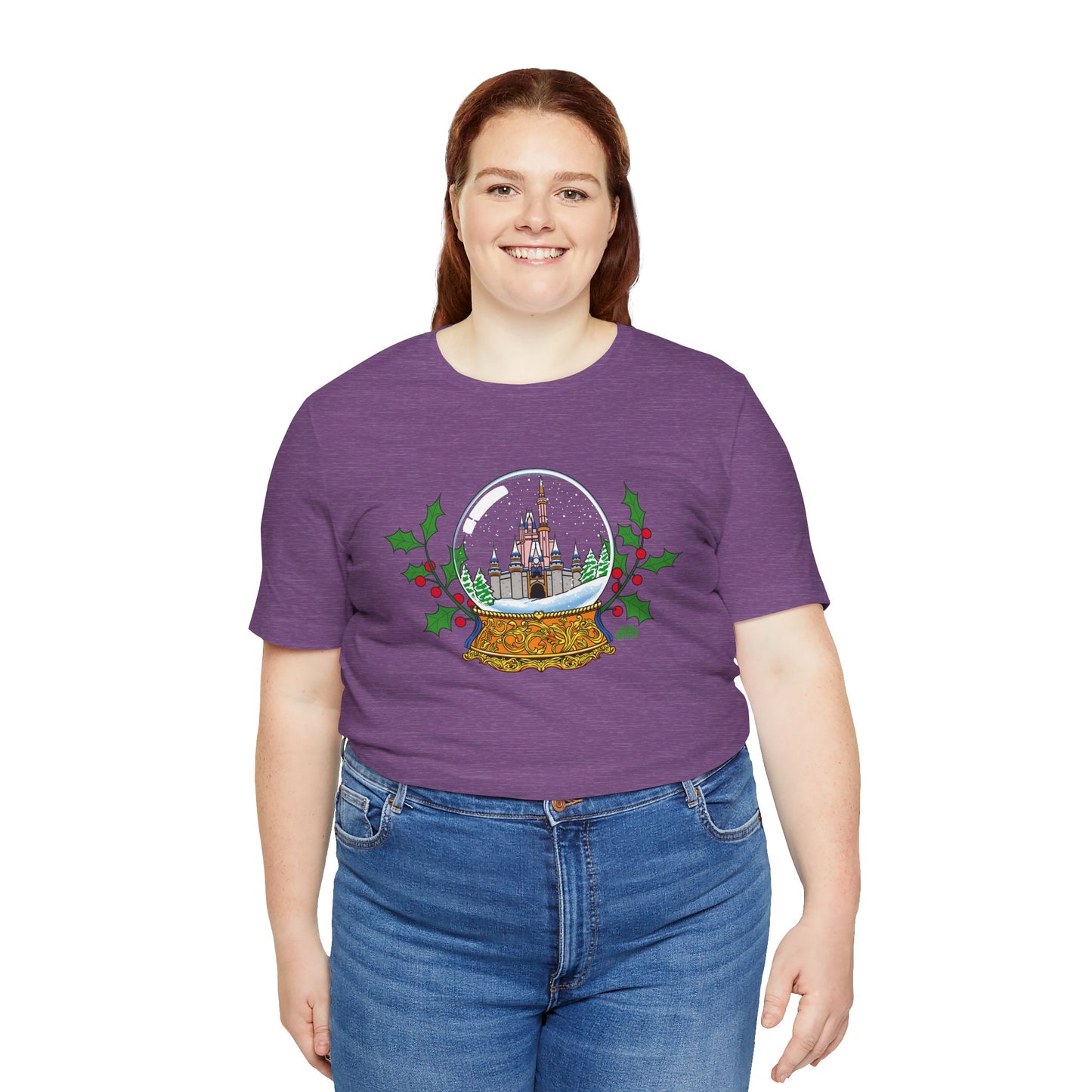 Magic Kingdom Snowglobes - Adult Tee Shirt