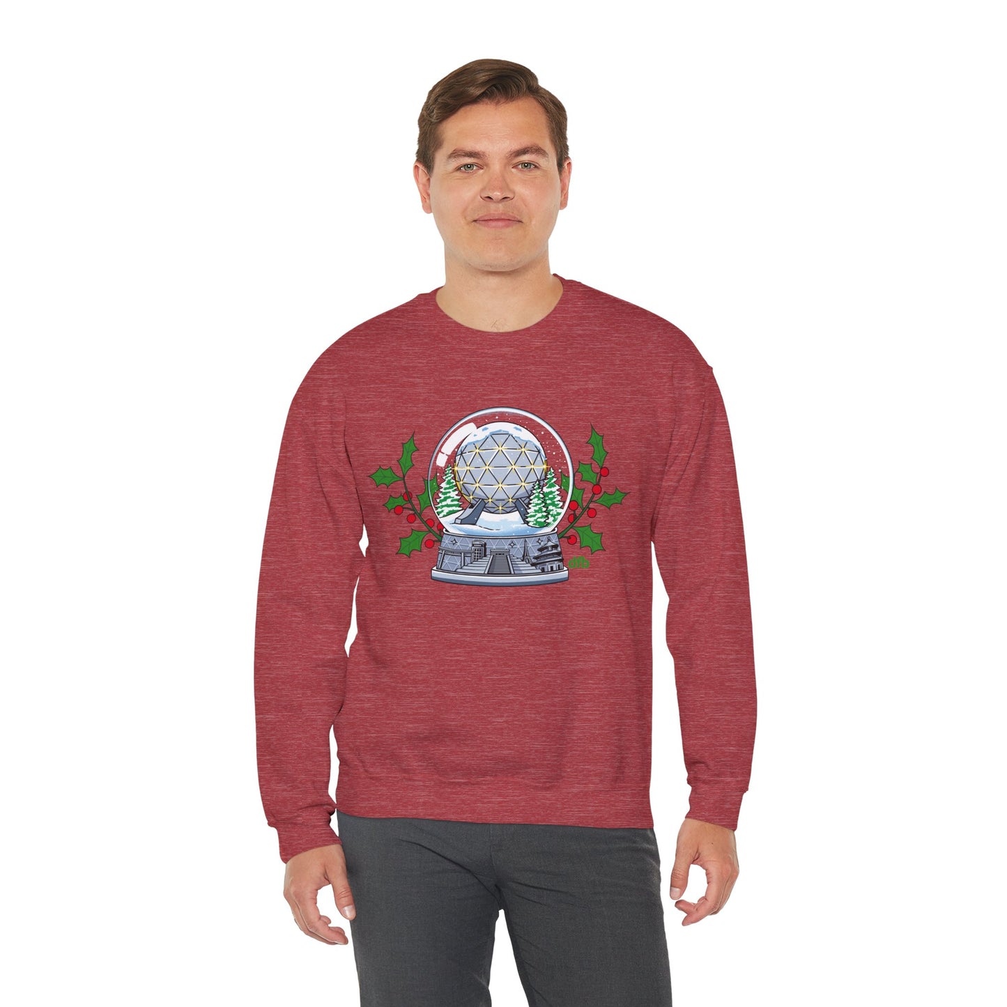 EPCOT Snowglobes - Adult Crewneck Sweatshirt