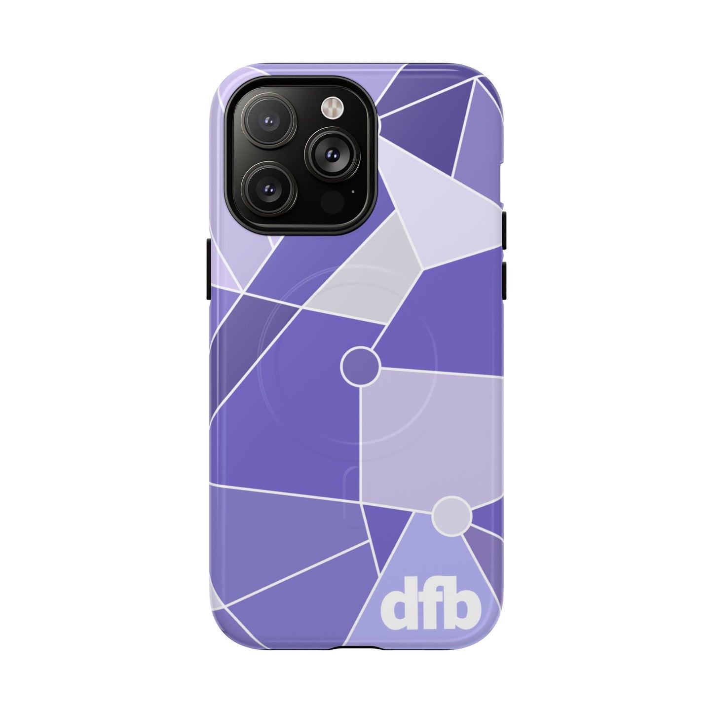 Tomorrowland Purple Wall - Tough Magnetic iPhone Case