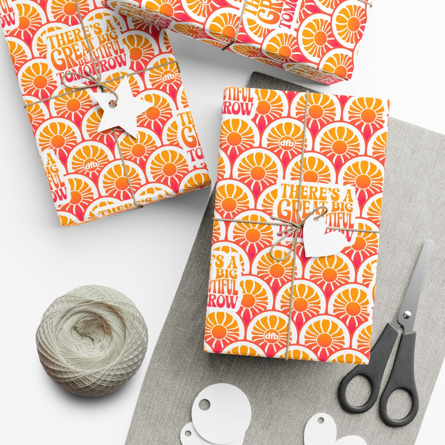 There's a Great Big Beautiful Tomorrow - Gift Wrap Papers