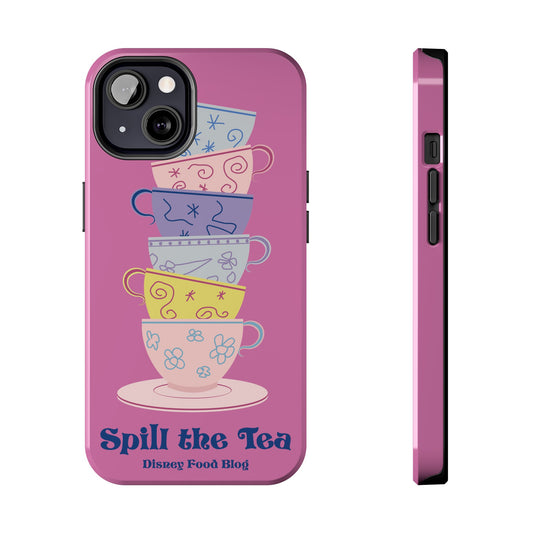 Spill the Mad Tea Party Apple Phone Case