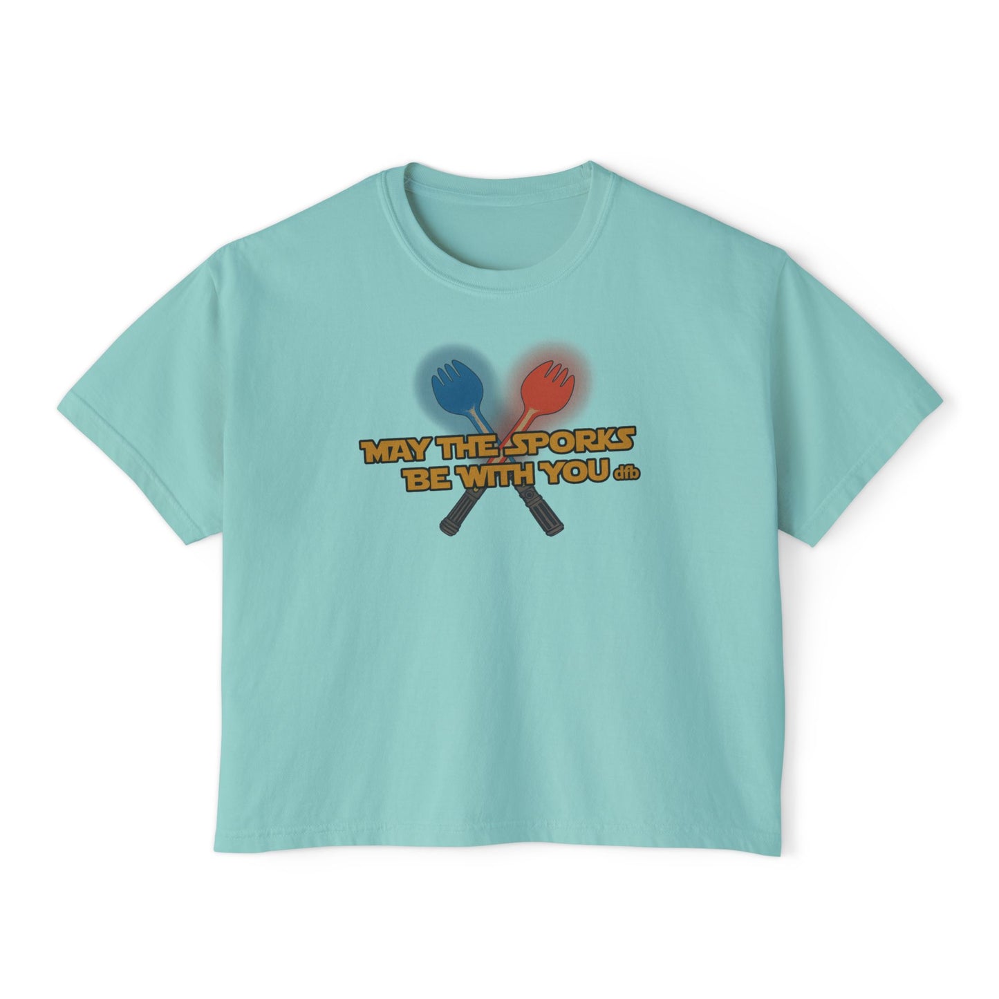 May the Sporks Be With You  - Women's Boxy Tee