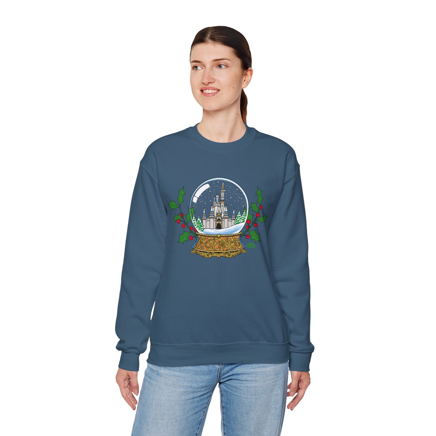 Magic Kingdom Snowglobes - Adult Crewneck Sweatshirt