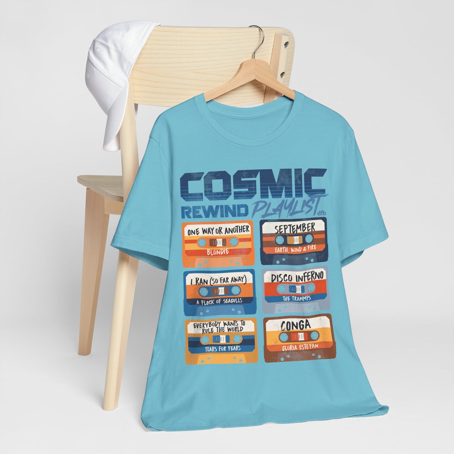 Cosmic Rewind Mixtapes - Adult Tee Shirt