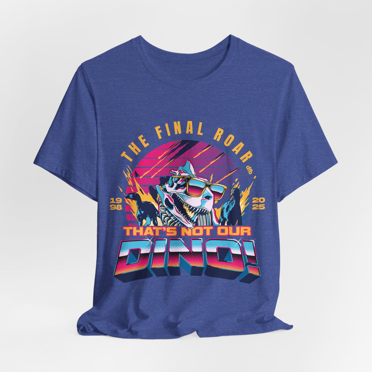 The Final Roar- DINOSAUR - Adult Tee Shirt