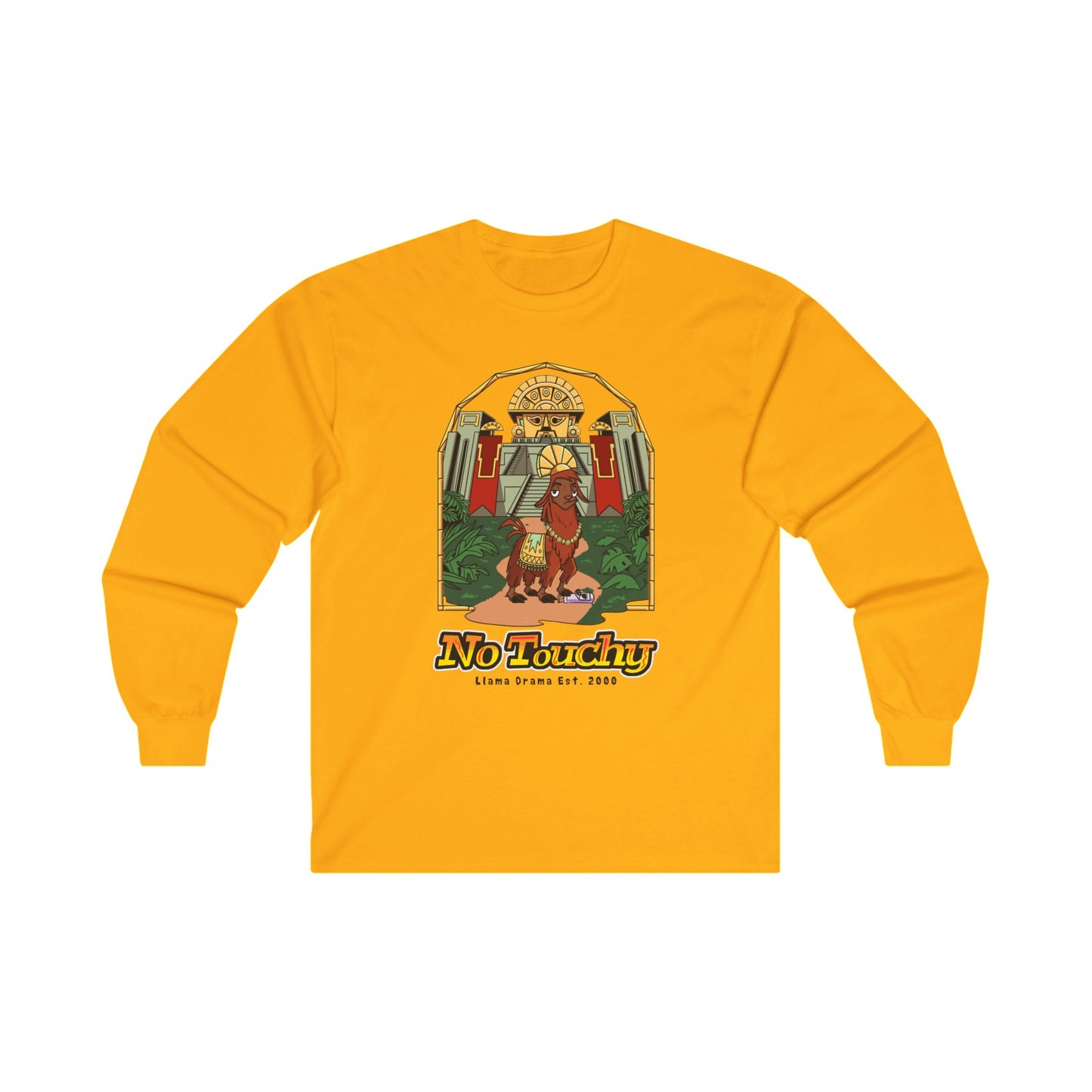 No Touchy - Emperor's New Groove - Long Sleeve Tee