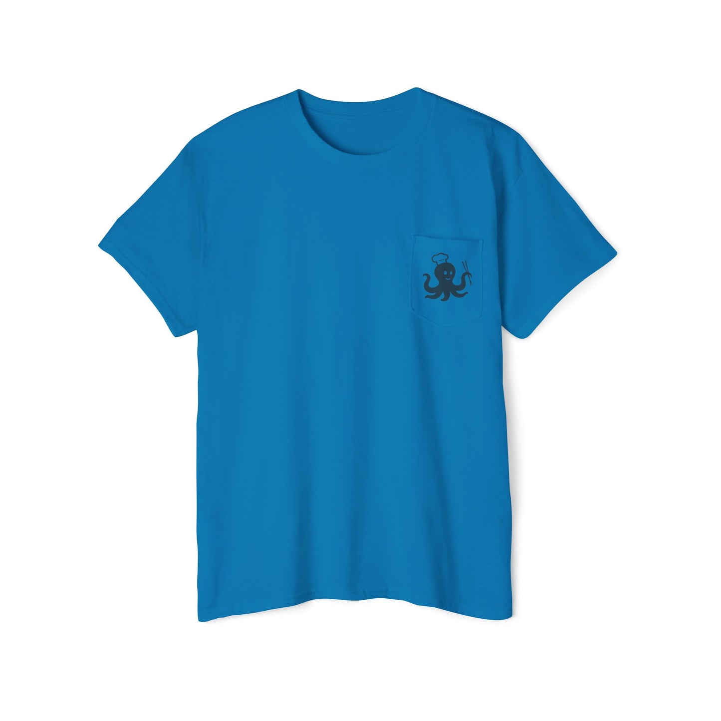 Harryhausen's - Front & Back w/ Pocket - Unisex Heavy Cotton Pocket Tee
