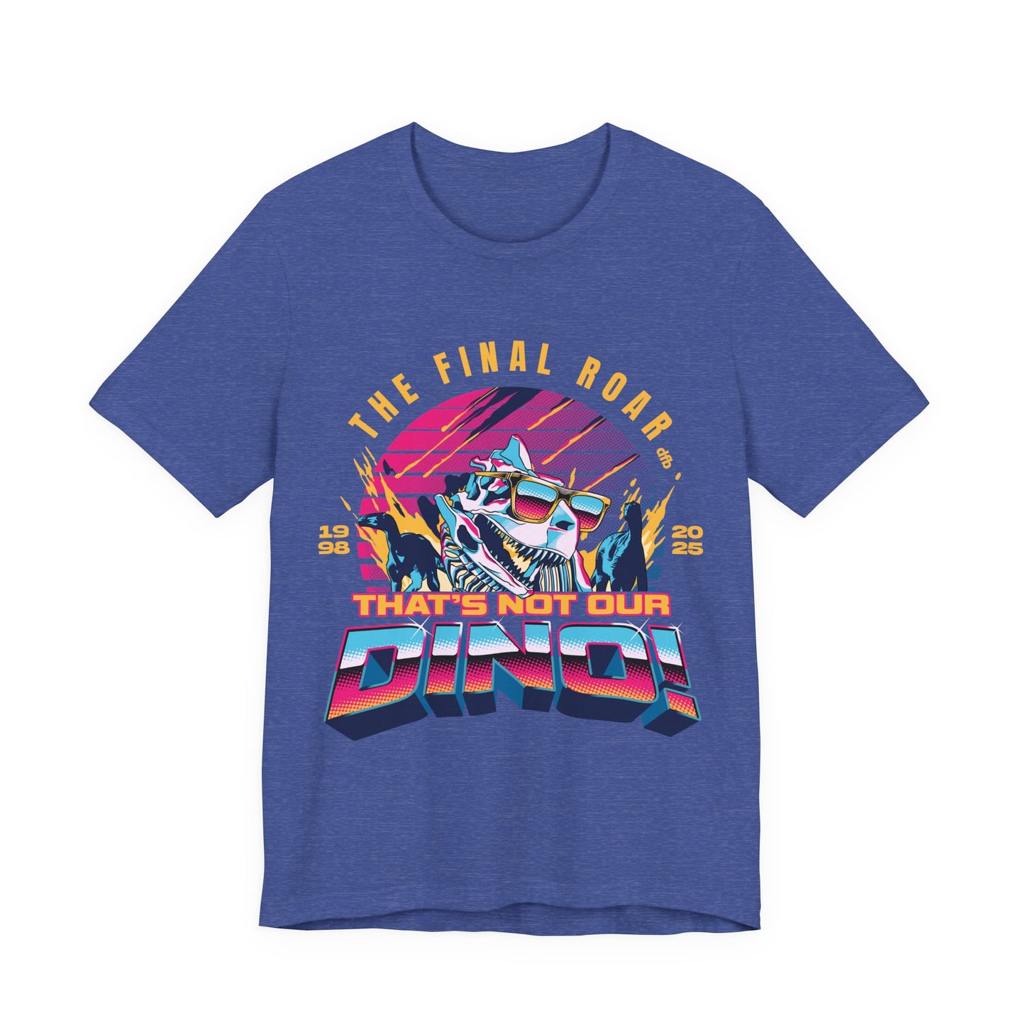 The Final Roar- DINOSAUR - Adult Tee Shirt
