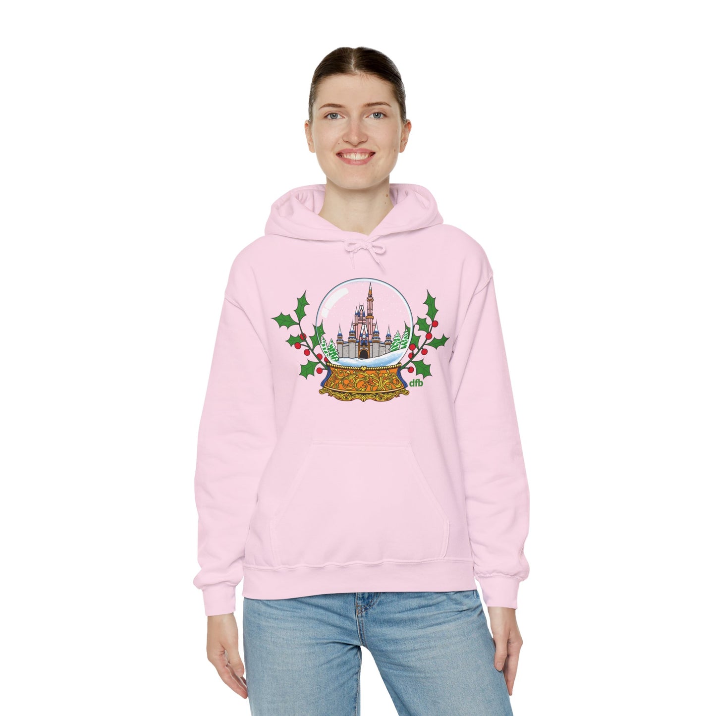 Magic Kingdom Snowglobes -  Adult Hoodie Sweatshirt