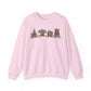 Gingerbread Park Icons - Adult Crewneck Sweatshirt