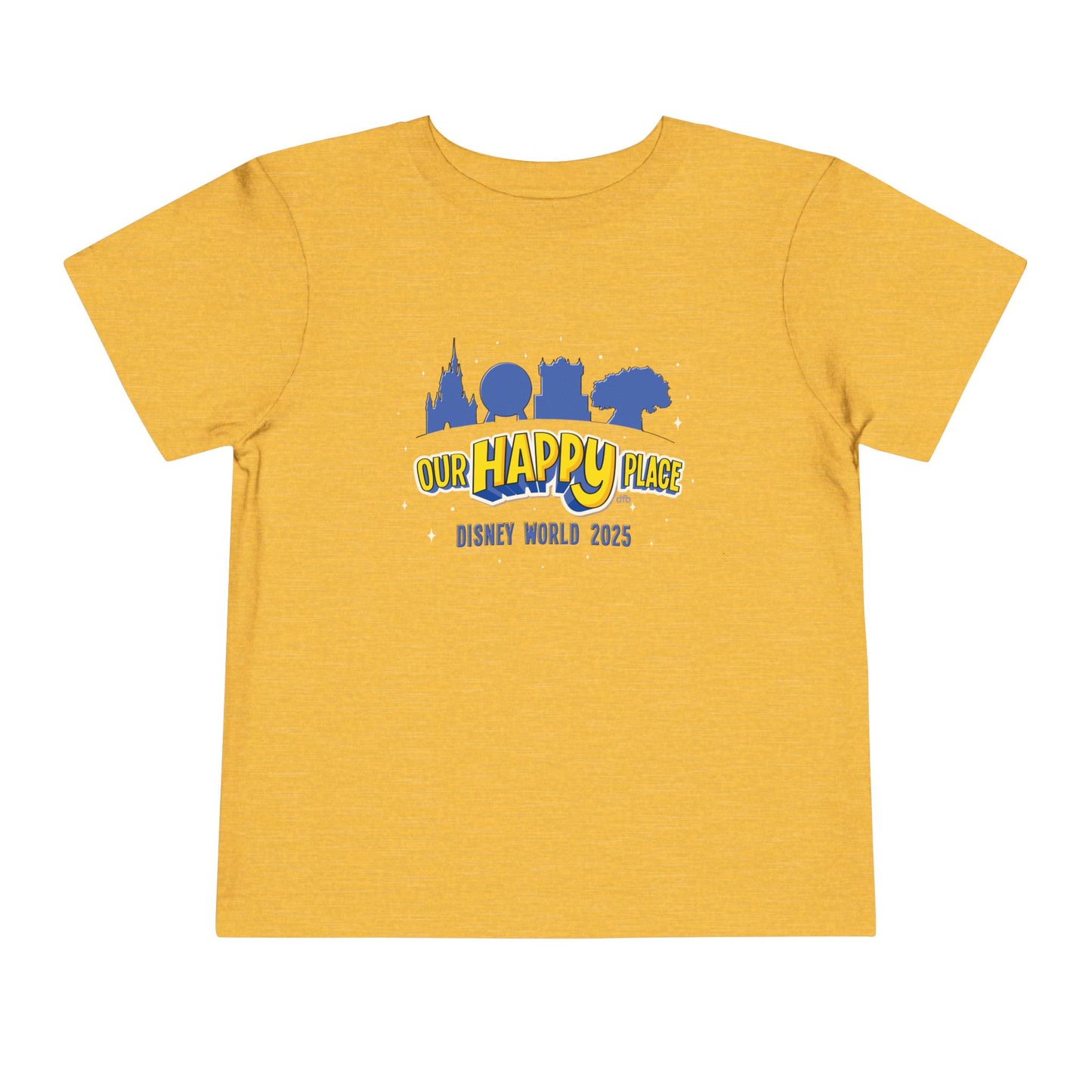 Our Happy Place 2025 - Family Matching Tee - Toddler T-shirt