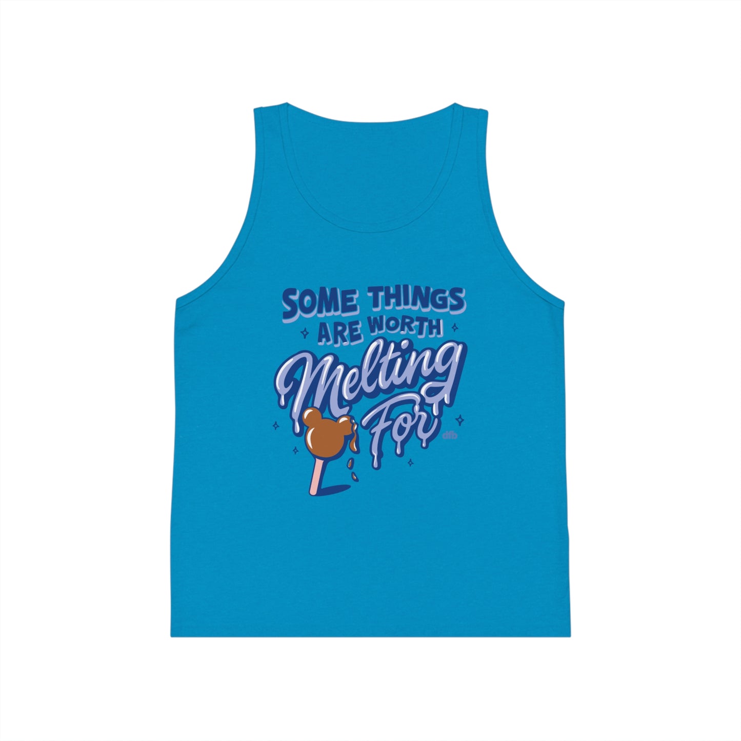 Some Things Are Worth Melting For - Kid's Jersey Tank Top