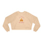 I'm Coming to the Cottage - Women's Cropped Fleece Pullover