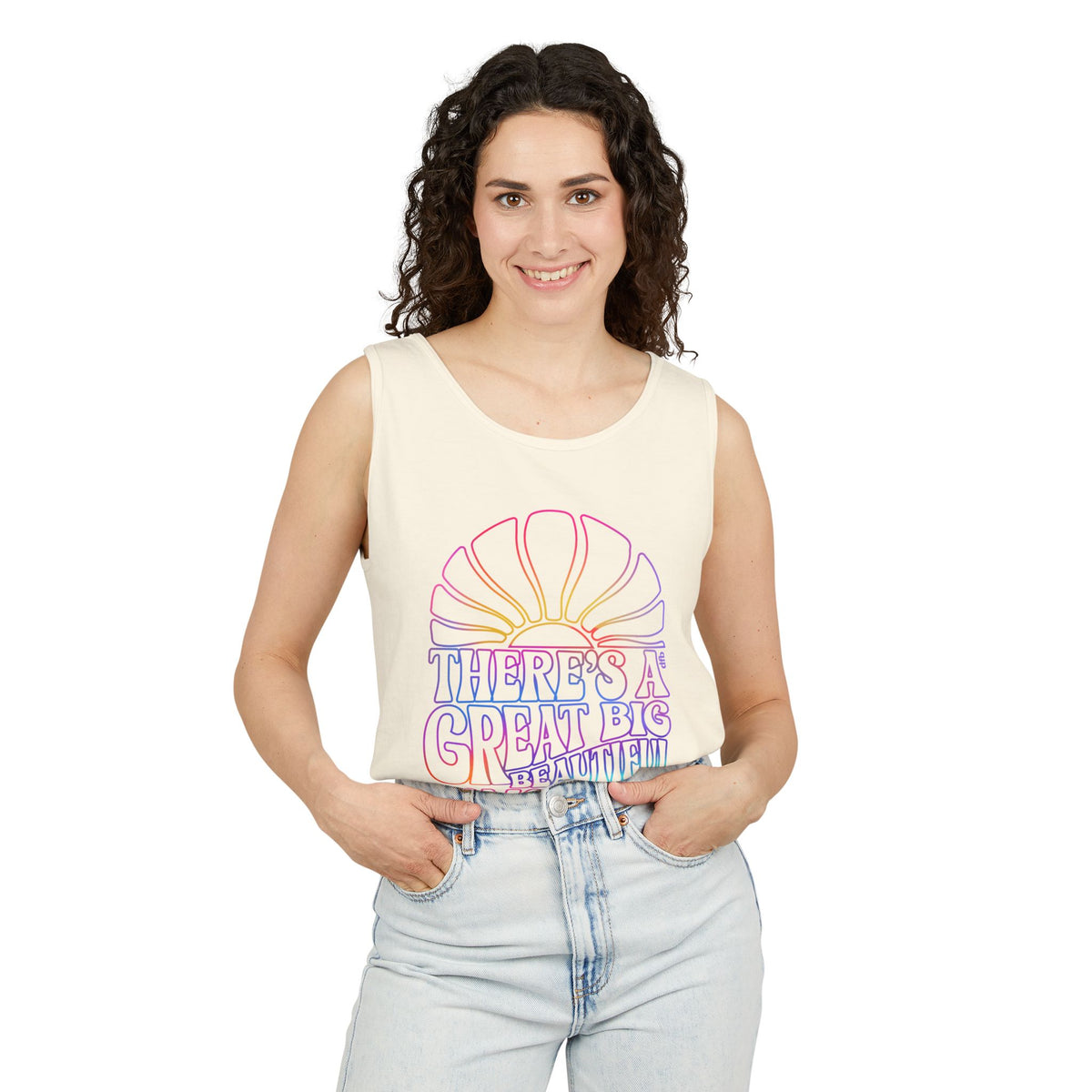 LIMITED EDITION Great Big Beautiful Tomorrow - Unisex Garment-Dyed Tank Top