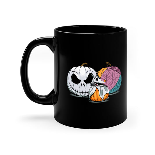 This Is Halloween Pumpkin Trio Black Mug