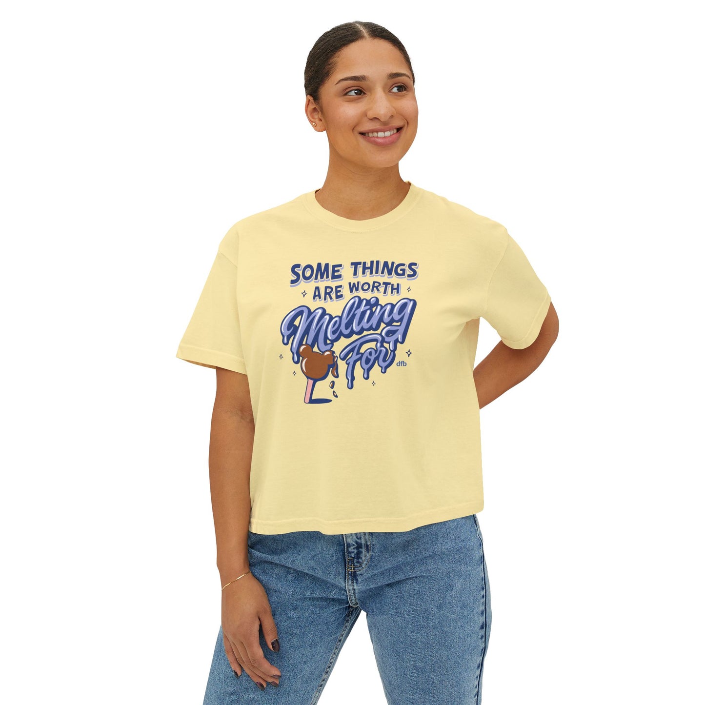Some Things Are Worth Melting For - Women's Boxy Tee