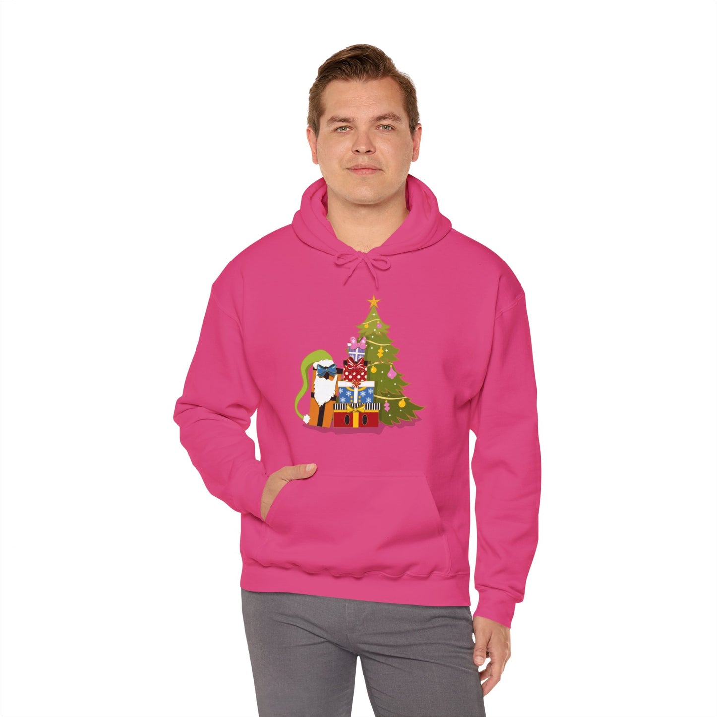 Fab 5 as Christmas Presents - Adult Hoodie Sweatshirt