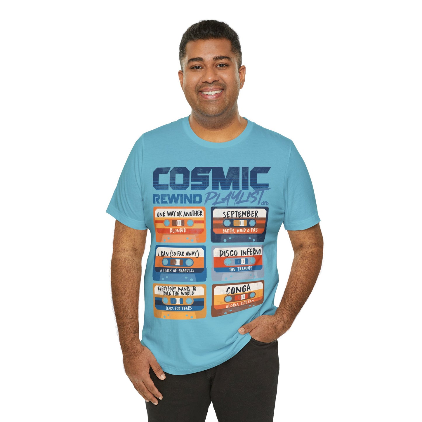 Cosmic Rewind Mixtapes - Adult Tee Shirt