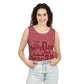 Hermione Quote - Unisex Garment-Dyed Tank Top