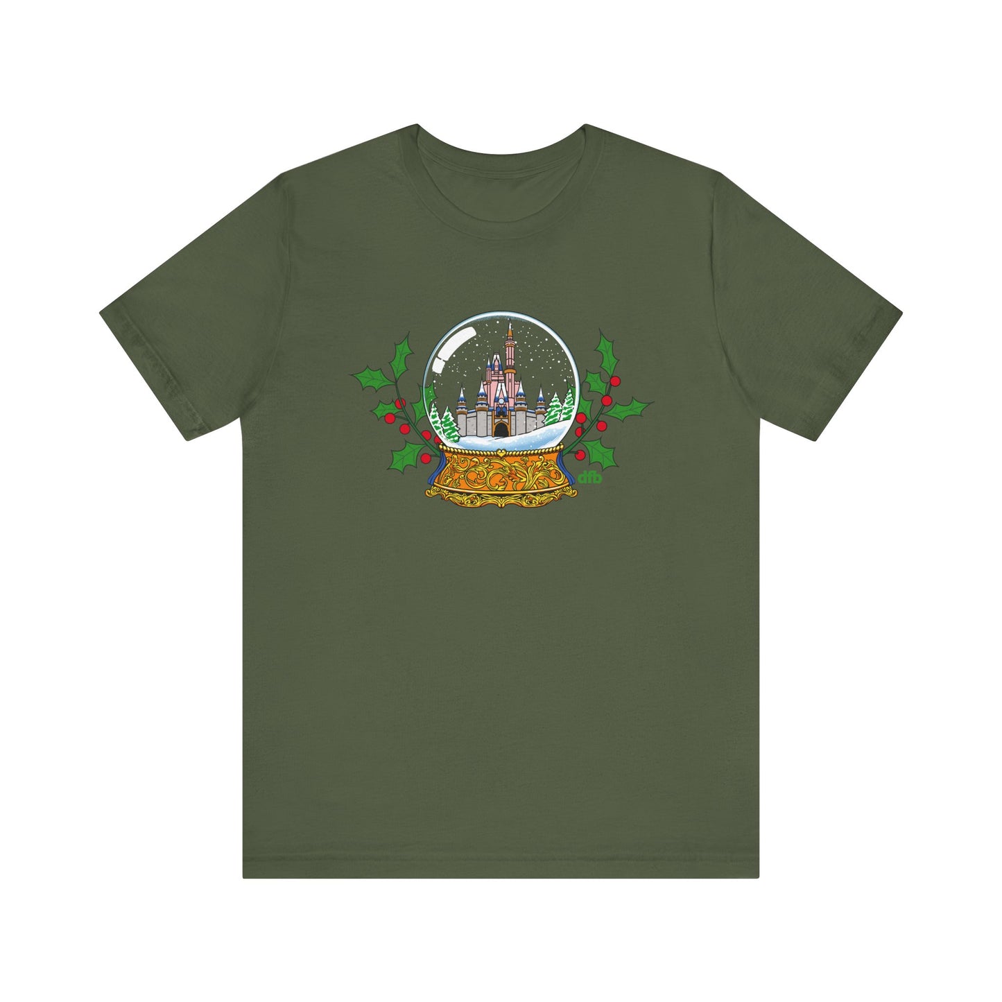Magic Kingdom Snowglobes - Adult Tee Shirt