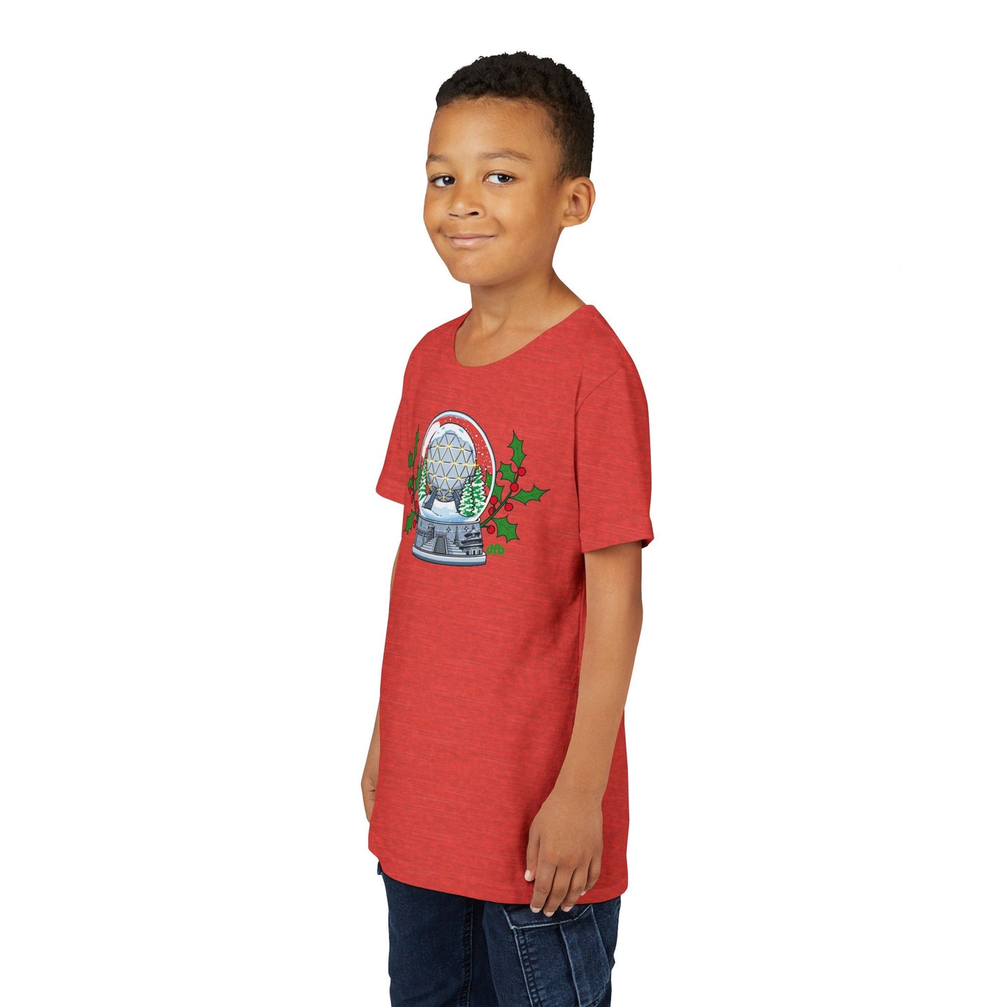 EPCOT Snowglobes -  Kid's Short Sleeve Tee Shirt