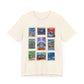 EPCOT Vintage Stamps - Adult Tee Shirt